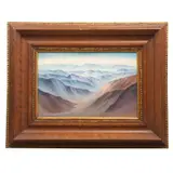 Anónimo, Paisaje, Óleo sobre tela