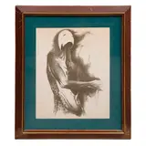 Guillermo Meza Álvarez, Sn título (personaje), Litografía 185 / 300