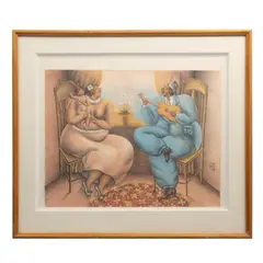 Maximino Javier, Familia de cantantes, Litografía 18 / 50