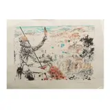 L'Age d'Or de Don Quijote by Salvador Dalí, Litografía en papel japonés E. A, sold Jul 2024