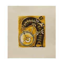 Amarillo by Rolando Rojas, Grabado VIII / XX, sold Jul 2024