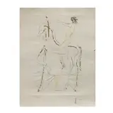 El caballo del faraón by Salvador Dalí, Grabado con aplicacion de dorado 219 / 250, offered Jul 2024