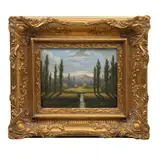 Mario Urbina, Paisaje, Óleo sobre tela