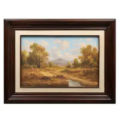 Mario Urbina, Paisaje, Óleo sobre tela