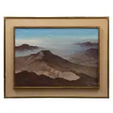 Autor No Identificado "silva", Paisaje, óleo sobre tela. Firmado, Óleo sobre tela