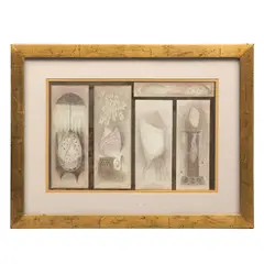 Mario Rangel, Untitled, Acuarela y lápiz sobre cartulina