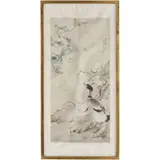 Escena Con Patos, CHINA, SIGLO XIX, Tinta sobre papel