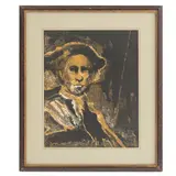Guerrero de nostalgias by Francisco Corzas, Litografía H C / Q, sold Jun 2024
