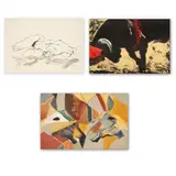 Carlos Agustín, Untitled, Litografías 9 / 15, 9 / 17 y 9 / 40