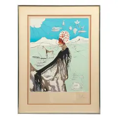 Salvador Dalí, La Diosa de la Tierra, Litografía P. P. 1 / 5