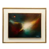 Bruma volcánica by Leonardo Nierman, Acrílico sobre masonite, offered Jun 2024