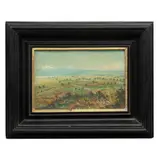 Anónimo, Paisaje, Óleo sobre tela