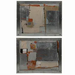 Untitled by Beatriz Simón, Mixta sobre tela, díptico, offered Jun 2024