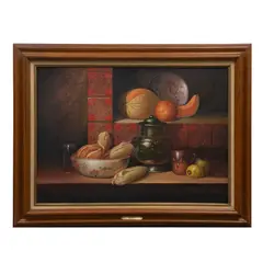 Bodegón Tamales by Daniel Orozco, Óleo sobre tela, offered Jun 2024