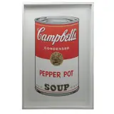 Andy Warhol, II.51: Campbell's Pepper Pot Soup, Serigrafía sin número de tiraje
