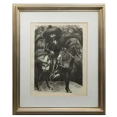 David Alfaro Siqueiros, La nota es de quien la trabaja, Litografía E / E