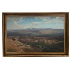 Francisco Torres Estrada, San Francisco Tlaltengo, Óleo sobre tela