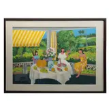 Trinidad Osorio, Mujeres comiendo sandía, Serigrafía 57 / 200
