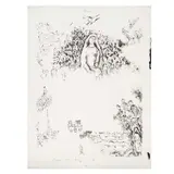 Marc Chagall, Chagall Noir Bas, Litografía sin número de tiraje