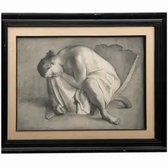 Francisco Zúñiga, Muchacha en la silla, 1978, Litografía E. II VI / XVI