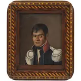 Retrato de Militar, MÉXICO, SIGLO XIX, Óleo sobre tela
