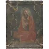 San Jerónimo, MÉXICO, SEGUNDA MITAD DEL SIGLO XIX, Óleo sobre tela