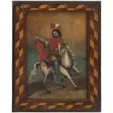 Santiago Matamoros, MÉXICO, CA., 1800, Óleo sobre tela
