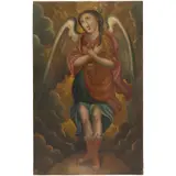 San Gabriel Arcángel, MÉXICO, SEGUNDA MITAD DEL SIGLO XVIII, Óleo sobre tela