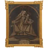 PERÚ, SIGLO XVIII by Virgen Peregrina de Quito, Óleo sobre tela, offered May 2024