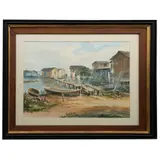 E. Vargas, Paisaje, 1974, Acuarela sobre papel