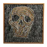 Calavera by Emiliano Gironella Parra, Xilografía, serigrafía en hoja de oro 2 / 3, offered May 2024