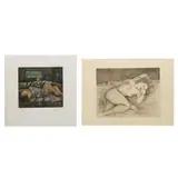 José Luis Farias, Desnudos, Grabados 71 / 124 y 1 / 30