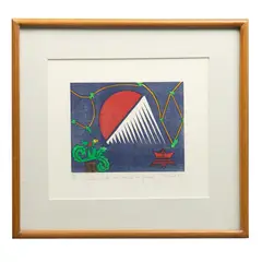 Leonel Maciel, Aventuras de un barco de papel, Serigrafía 10 / 50