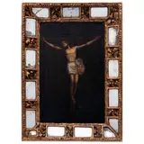 MÉXICO, SIGLO XVIII by Cristo de Santa Teresa, Óleo sobre tela, sold Apr 2024