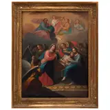 Tránsito de San José, MÉXICO, PRIMERA MITAD DEL SIGLO XIX, Óleo sobre tela