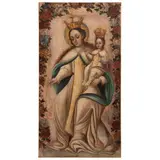 Virgen de la Merced, MÉXICO, SIGLO XIX, Óleo sobre tela