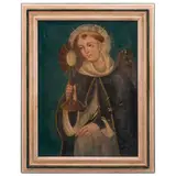 San Vicente Ferrer, MÉXICO, CA., 1800, Óleo sobre tela
