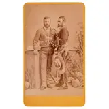 MÉXICO, CA. by Cruces y Campa. Charros del Interior, 1865, Fotografía albúmina montada sobre cartón, sold Apr 2024