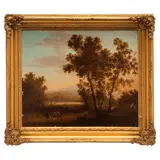 Paisaje, EUROPA, SIGLO XIX, Óleo sobre tela