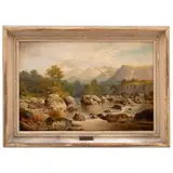 William Henry Mander, INGLATERRA (1850-1922), Óleo sobre tela