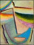 Alexej von Jawlensky, Abstrakter Kopf: Der Allerschönsten
