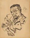 Oskar Kokoschka, Karl Kraus, Menschenköpfe