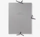 Markus Lüpertz, Titanenschlacht, 2001, Portfolio mit 12 Kaltnadelradierungen in Schwarz auf handgeschöpftem Nepal-Bütten
