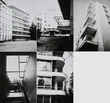 Architektur II by Günther Förg, 1993, The complete set of five gelatin silver prints, on Orwo Baryt paper, the full sheets,, sold Apr 2021