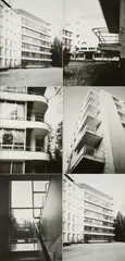 Günther Förg, Architektur II, 1993, The complete set of five gelatin silver prints, on Orwo Baryt paper, the full sheets,