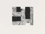 Eduardo Chillida, Ohne Titel, 1996, Aquatinta auf Eskulan gris