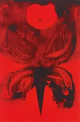 Aus: Addis Abeba by Otto Piene, 1972, Farbserigrafie auf Chromokarton, sold Jun 2017