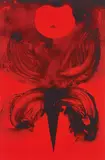 Otto Piene, Aus: Addis Abeba, 1972, Farbserigrafie auf Chromokarton