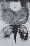 Otto Piene, Aus: Addis Abeba, 1972, Farbserigrafie auf Chromokarton