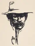 Emil Nolde, Auktion 404, Los 496, 1907, Lithografie auf Papier